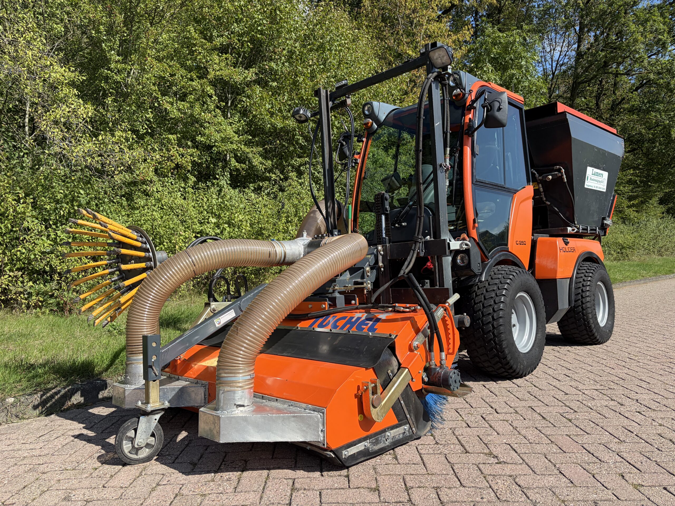 Veegmachine Lamers Rioolreiniging